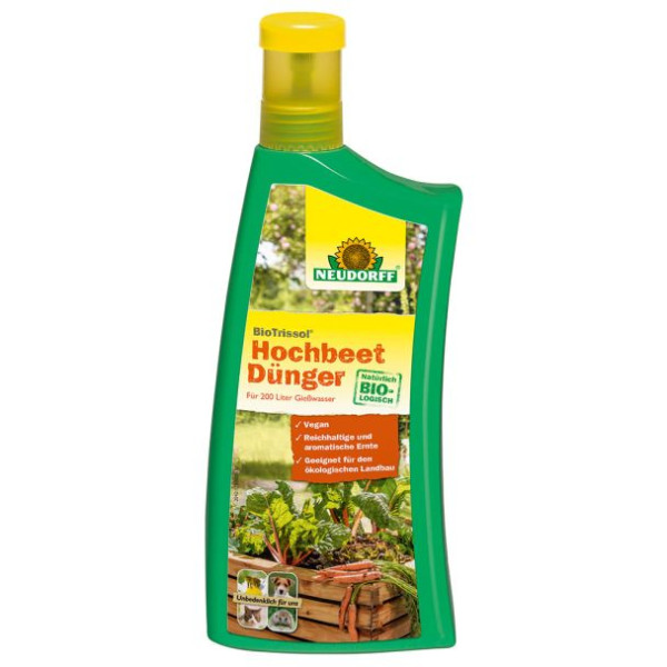 Neudorff BioTrissol, hnojivo na vyvýšené záhony 1 liter